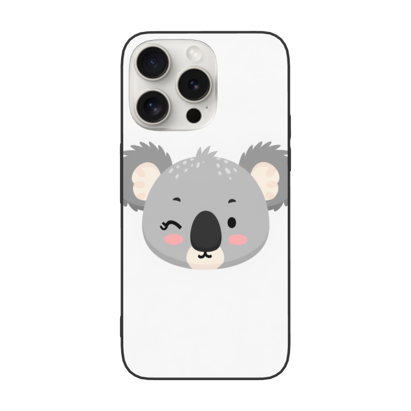 Cute Bear Phone Case - iPhone 15/15 Pro/15 Pro Max - okomall