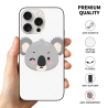 Cute Bear Phone Case - iPhone 15/15 Pro/15 Pro Max - okomall