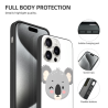 Cute Bear Phone Case - iPhone 15/15 Pro/15 Pro Max - okomall
