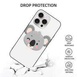 Cute Bear Phone Case - iPhone 15/15 Pro/15 Pro Max - okomall