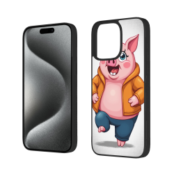 iPhone 15/15 Pro Max 卡通手机壳 - okomall