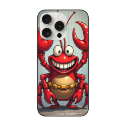 iPhone 15/Pro/Max 卡通蝦兵手機殼 - okomall 官方旗艦店