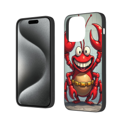 iPhone 15/Pro/Max 卡通蝦兵手機殼 - okomall 官方旗艦店