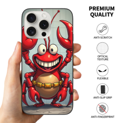 iPhone 15/Pro/Max 卡通虾兵手机壳 - okomall 官方旗舰店