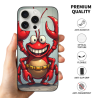 iPhone 15/Pro/Max 卡通虾兵手机壳 - okomall 官方旗舰店