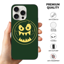 Custodia per iPhone 15/Pro/Max con espressione terrificante - okomall