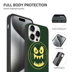 iPhone 15/Pro/Max 恐怖表情手机壳 - okomall