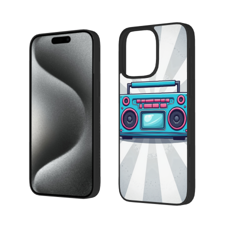 復古潮流iPhone 15手機殼 - okomall