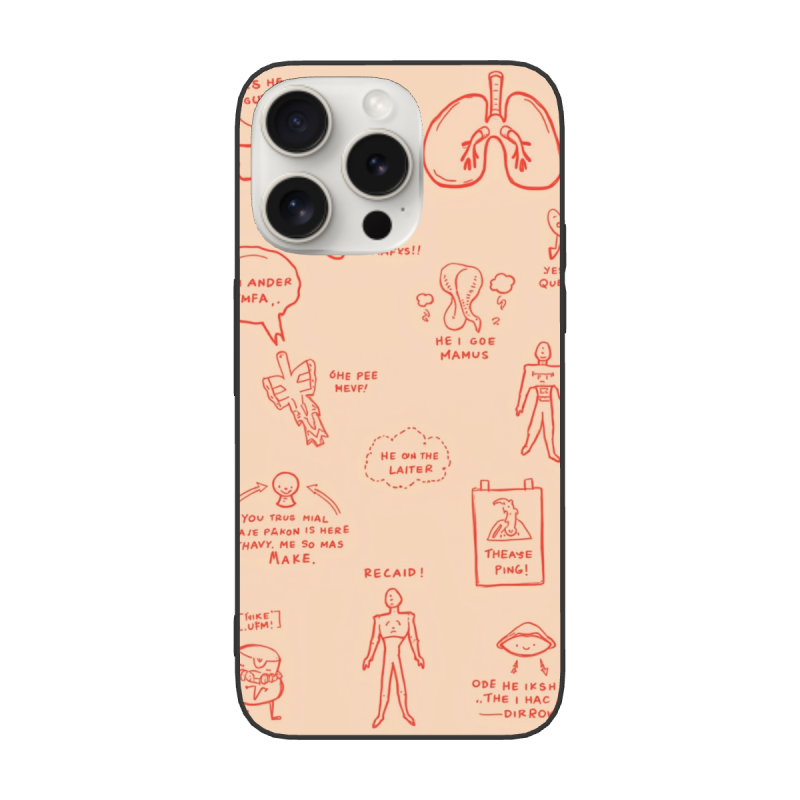 iPhone 15/Pro/Max用パーソナライズされたケース - Okomall