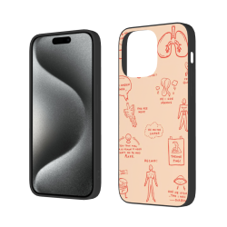iPhone 15/Pro/Max用パーソナライズされたケース - Okomall