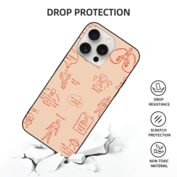 iPhone 15/Pro/Max用パーソナライズされたケース - Okomall
