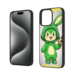 可愛卡通iPhone 15手機殼 - OKOMALL