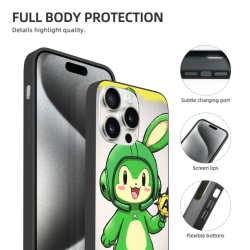 可爱卡通iPhone 15手机壳 - OKOMALL