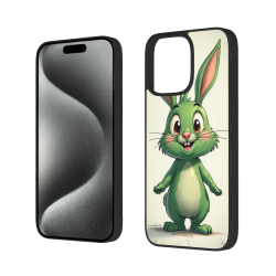iPhone 15/15 Pro/15 Pro Max 卡通小兔子手机壳 - OKOMALL