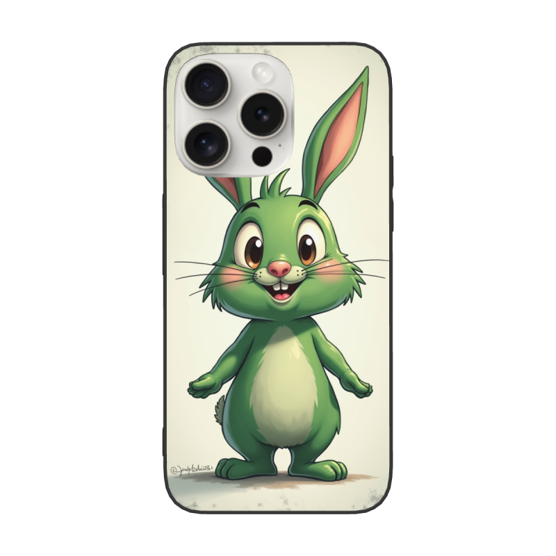 iPhone 15/15 Pro/15 Pro Max 卡通小兔子手机壳 - OKOMALL