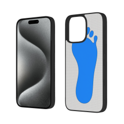 iPhone 15/Pro/Max 足跡手機殼 - 個性客製 | okomall