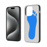 iPhone 15/Pro/Max 足迹手机壳 - 个性定制 | okomall