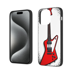 吉他圖案 iPhone 15/15 Pro/15 Pro Max 手機殼 - okomall