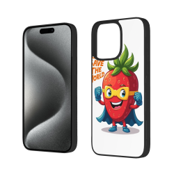 iPhone 15/Pro/Max 卡通蘋果超級英雄手機殼 - OKOMALL