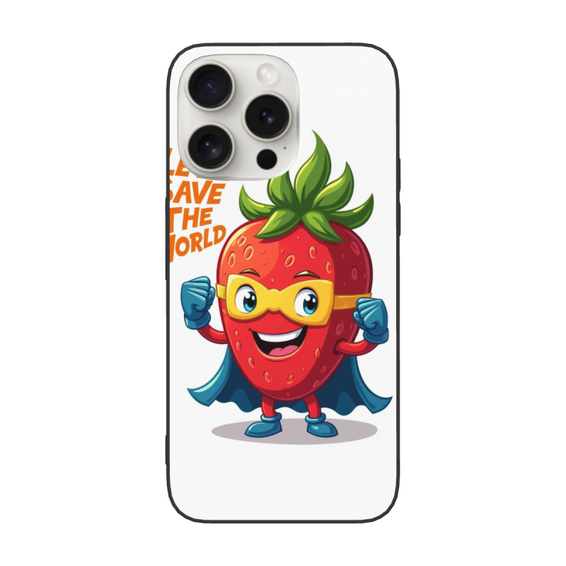 iPhone 15/Pro/Max 卡通苹果超级英雄手机壳 - OKOMALL