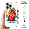 iPhone 15/Pro/Max 卡通蘋果超級英雄手機殼 - OKOMALL