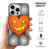 iPhone 15/Pro/Max 愛心蘋果手機殼 - okomall