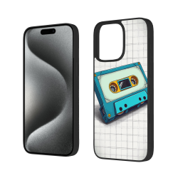 復古磁帶iPhone 15 Pro/Pro Max手機殼 - okomall