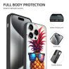 iPhone 15/Pro/Max 菠萝手机壳 - 清凉夏日防摔手机壳 | okomall