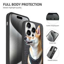 柴犬主题iPhone 15 Pro/Pro Max手机壳 - okomall