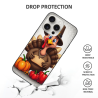 iPhone 15/15 Pro/15 Pro Max 火鸡图案手机壳 - OKOMALL
