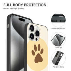 iPhone 15/Pro/Max 爪印手機殼 - okomall