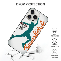 iPhone 15/Pro/Max 籃球運動員圖案手機殼 - OKOMALL