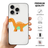 可爱恐龙iPhone 15/Pro/Pro Max手机壳 - okomall