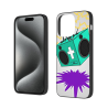 iPhone 15 Pro/Pro Max 撞色放射紋理手機殼 - okomall