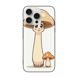可愛蘑菇 iPhone 15/15 Pro/15 Pro Max 手機殼 - okomall