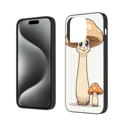 可愛蘑菇 iPhone 15/15 Pro/15 Pro Max 手機殼 - okomall