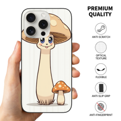 可愛蘑菇 iPhone 15/15 Pro/15 Pro Max 手機殼 - okomall