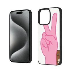 OKOMALL iPhone 15/Pro/Max 手机壳 - 可爱手势图案 | 官方网站