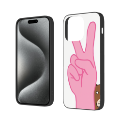 OKOMALL iPhone 15/Pro/Max 手機殼 - 可愛手勢圖案 | 官方網站