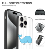 Cute Dolphin Phone Case - Compatible with iPhone 15/15 Pro/15 Pro Max | okomall