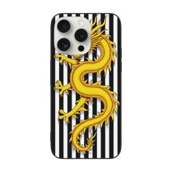 龍紋iPhone手機殼 - iPhone 15/Pro/Max 手機保護套 | okomall