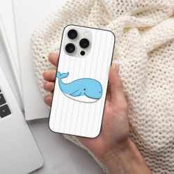 Cute Dolphin Phone Case - Compatible with iPhone 15/15 Pro/15 Pro Max | okomall
