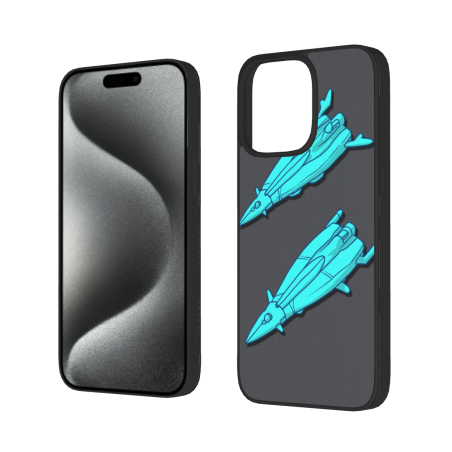 iPhone 15/Pro/Max 戰鬥機手機殼 - okomall 個性定制