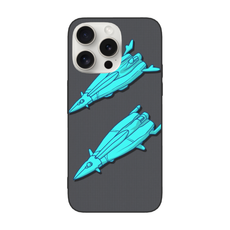 iPhone 15/Pro/Max 戰鬥機手機殼 - okomall 個性定制