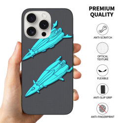 iPhone 15/Pro/Max 戰鬥機手機殼 - okomall 個性定制