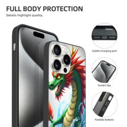 龙腾iPhone手机壳 - okomall 官方旗舰店