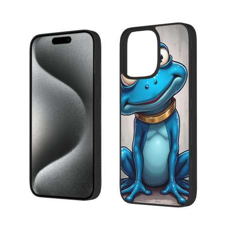 iPhone 15/Pro/Max 青蛙卡通手机壳 - okomall