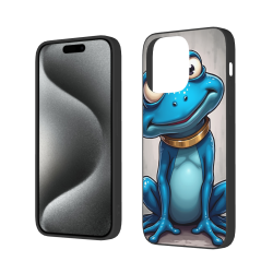 iPhone 15/Pro/Max 青蛙卡通手机壳 - okomall