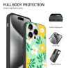 Funda floral fresca para iPhone 15/15 Pro/15 Pro Max - okomall