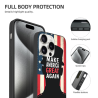 iPhone 15 星條旗手機殼 - 復古美式防摔手機殼 | OKOMALL